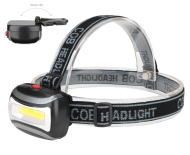 Čelovka COB Headlamp 3W LED