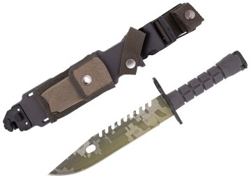 Americký bajonet M9 BSH ADVENTURE CAMO N-715J 32,5 cm