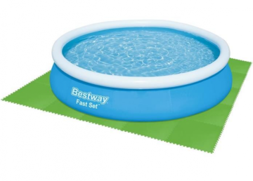 Bestway Izolačná penová podložka pod bazén zelená 81x81cm - 9ks